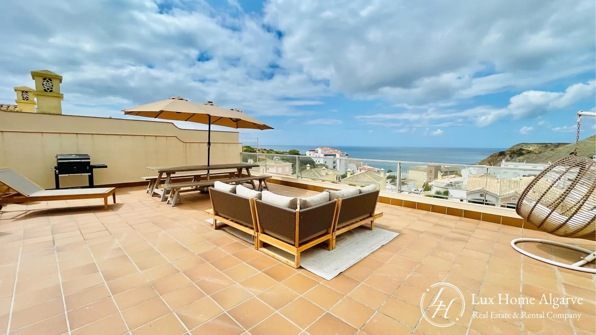 Santoril - Wonderful Sea View Rooftop - Pool Burgau